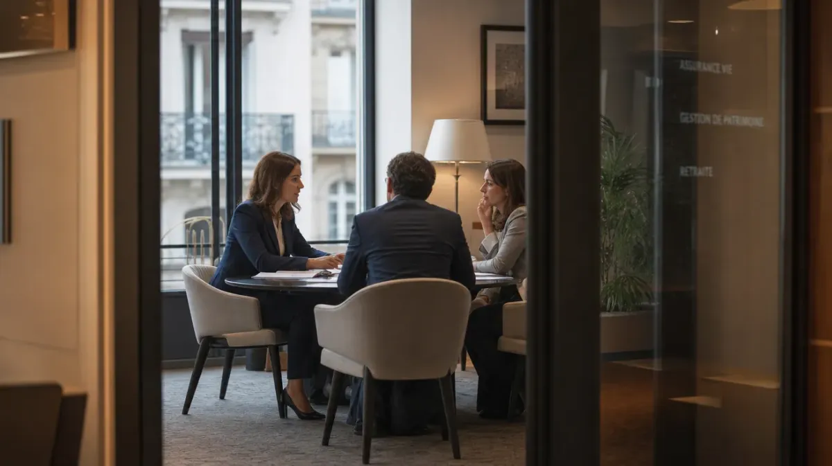 Signature de contrat avec client satisfait